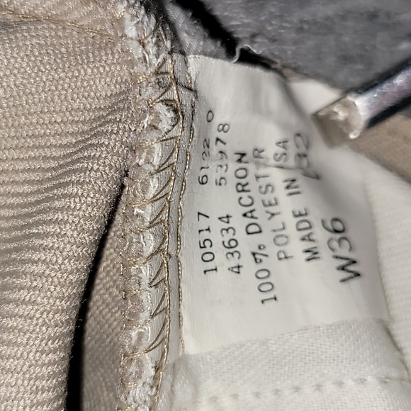 Made in USA. 80s. Levi's. Black Tab. 💯 Dacron slacks. Men's size w36 l32 - Picture 2 of 15